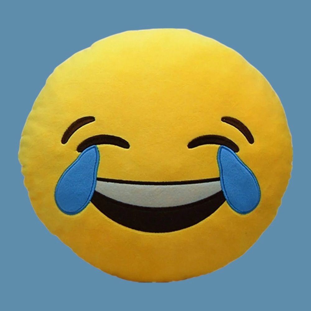 Yellow Emoji Pillow